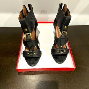 Jeffrey Campbell Ibiza sandal wedges